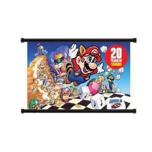  Super Mario Bros. 3 Game Fabric Wall Scroll Poster (32 x 