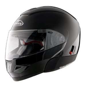  Vemar Jiano Solid Modular Helmet Small  Black Automotive