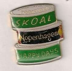 Vintage Skoal Copenhagen Happy Day Tobacco Enamel Pin  