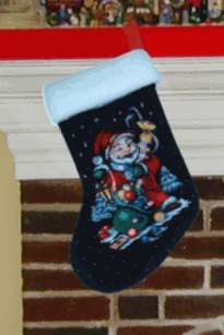 Each Stocking design comes with stocking sewing pattern and detailed 