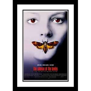  Silence of the Lambs 32x45 Framed and Double Matted Movie 