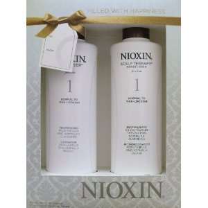  Nioxin Cleanser #1 Shampoo & Scalp Therapy #1 Conditioner 