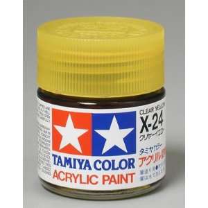  Tamiya 81024 Acrylic Clear Yellow 