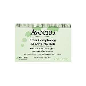  Aveeno Clear Complexion Cleansing Bar (Quantity of 5 
