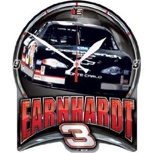    NASCAR Dale Earnhardt Clock   High Definition Style