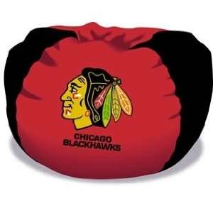  NHL Hockey Chicago Blackhawks 32X32 Beanbag Chair   Fan 