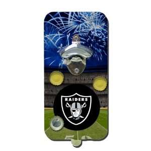  Oakland Raiders Click N Drink Magnetic Bottle Opener 