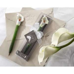 Pen Write from the Heart Calla Lily (24 per order) Wedding Favors 