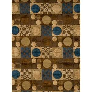  Fabricut FbC 3573703 Skylab   Blue Cognac Fabric Arts 