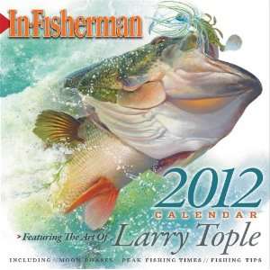  2012 In fisherman Fishing W/tips Inside ~ Wall Calendar 