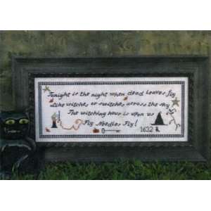  Witching Hour, The   Cross Stitch Pattern Arts, Crafts 