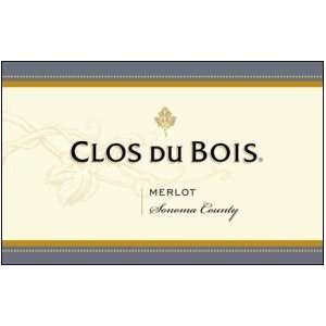  2009 Clos Du Bois North Coast Merlot 750ml Grocery 