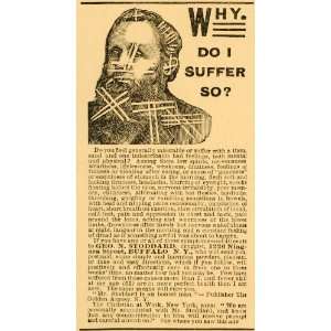 1890 Ad George Stoddard Druggist Depression Health Powder Medical 