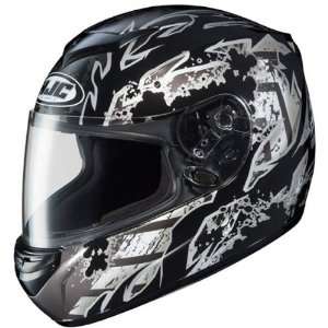  HJC CS R2 Skarr MC 3 Black Helmet   Size  Medium 