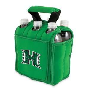   Neoprene Six Pack Beverage Carrier (Green)