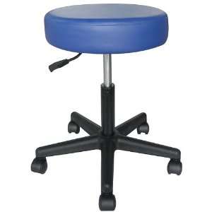  Sivan Health and Fitness Blue Adjustable Rolling Stool for 