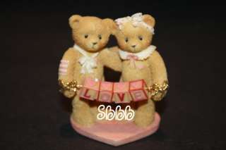   Teddies Valentines 1996 Bear Love Sign Heart 203076 Pink 2.5 Teddy