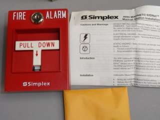 NEW SIMPLEX 4099 9001 SIGNALING FIRE ALARM PULL STATION  