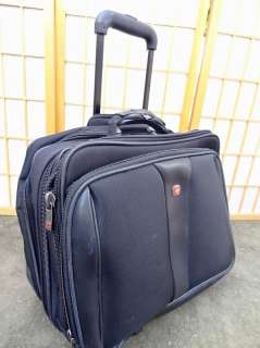 WENGER BALLISTIC ROLLING BRIEFCASE ORGANIZER BAG  