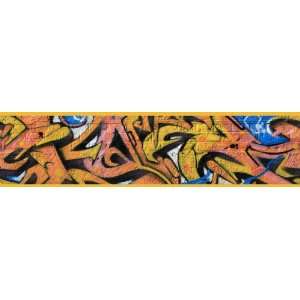  Phoenix Décor AMD8051 Graffiti Wall Border