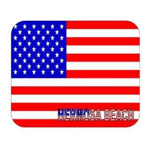  US Flag   Hermosa Beach, California (CA) Mouse Pad 
