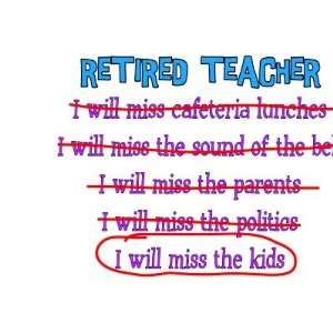  Retired Teacher I Will Miss The Kids Funny Gifts Coffee 