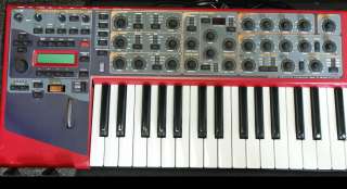 Clavia Nord Lead 3 keyboard in SKB hard protective travel case works 