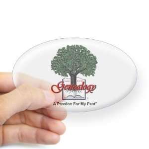  Genealogy Sticker Oval Family Oval Sticker by  