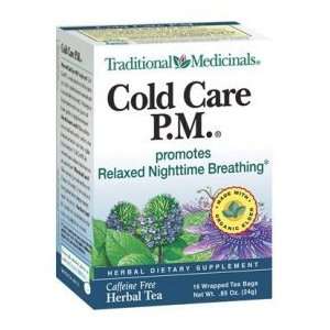   Medicinals   Cold Care Pm Herb Teas, 16 bag