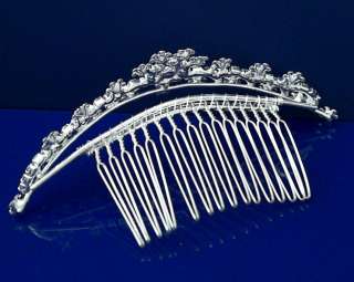 Wedding Crystal Tiara Flower Girl Pageant Homecoming Prom Comb 71644 