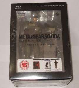 Metal Gear Solid 4 Limited Edition Factory Sealed UK Guns of Patriots