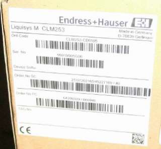 Endress + Hauser Liquisys M CLM253 CD0505  