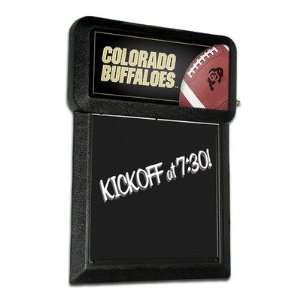  NCAA Colorado Buffaloes Team Menu Board with Football 