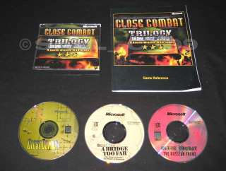 Close Combat III 1 2 3 Russian Front Trilogy w/ manual  
