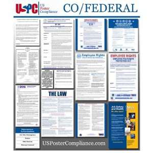 com Colorado CO and Federal all in one Labor Law Poster for Workplace 