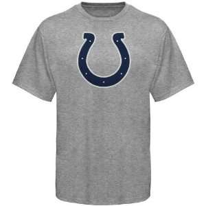   Colts Youth Ash Primary Logo T shirt (Small) 