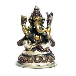  Brass Ganesh Statue (Elephant Head) 