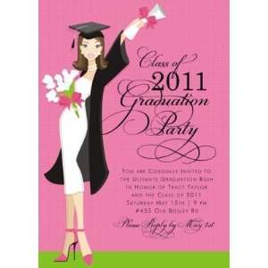 Glamour Girl Grad, Custom Personalized Graduation General 