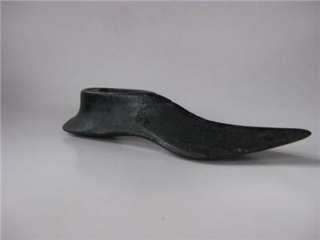 Antique Cast Iron Ladies 8 Pointed Cobblers Shoe Last  