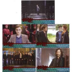   Order of the Phoenix   RED 5 Card Promo Set / Comic Con Toys & Games