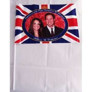  Royal Wedding Commemorative Flag   11.5 x 8 Everything 