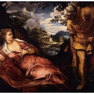  Hand Made Oil Reproduction   Tintoretto (Jacopo Comin 