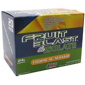 4ever Fit Fruit Blast the Isolate, Tropical Mango, 20 packs (Protein)