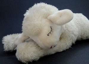  Vtg Long Woolly Plush FLOPPY LAMBY Lamb Sheep 28 cm no ID 1970s Cuddly