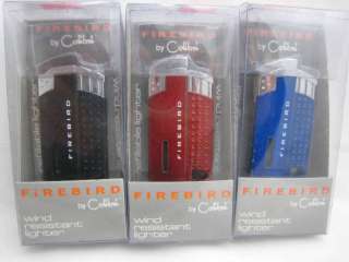New Black Colibri Firebird Ridge Quantum Cigar Lighter  