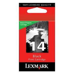    Lexmark #14 X2600/X2670 Black Return Program Ink Electronics