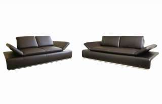italian leather 2 piece sofa set available color in dark brown as 