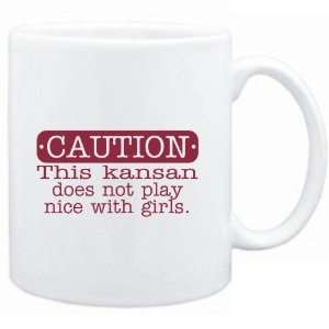 Mug White  Kansan DOES NOT PLAY NICE WITH GUYS  Usa States  