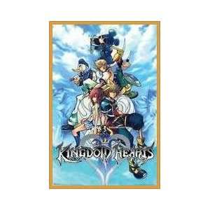  Kingdom Hearts Blue Framed Poster