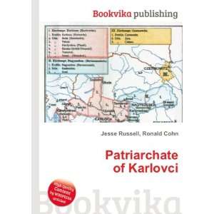  Patriarchate of Karlovci Ronald Cohn Jesse Russell Books
